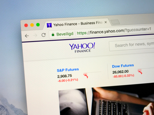 Yahoo!の検索画面の画像
